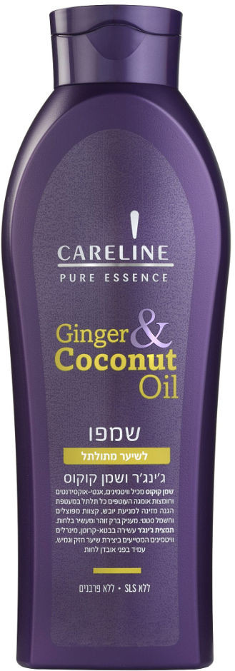 Шампунь для кудрявых волос «Имбирь и Масло кокоса» | Pure Essence | Careline