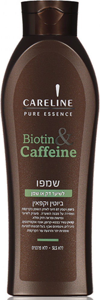 Шампунь для жирных и тонких волос «Биотин и Кофеин» | Pure Essence | Careline