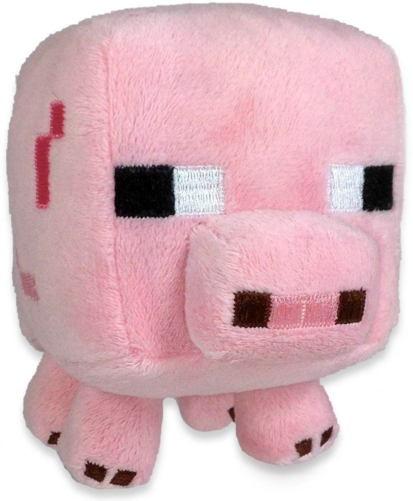 Игрушка мягкая «Поросенок» | Minecraft | Jazwares