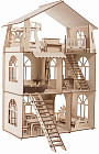 Конструктор-домик кукольный «Коттедж с мебелью Premium»