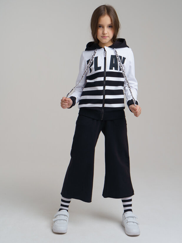 Толстовка для девочек | Black couture | PlayToday