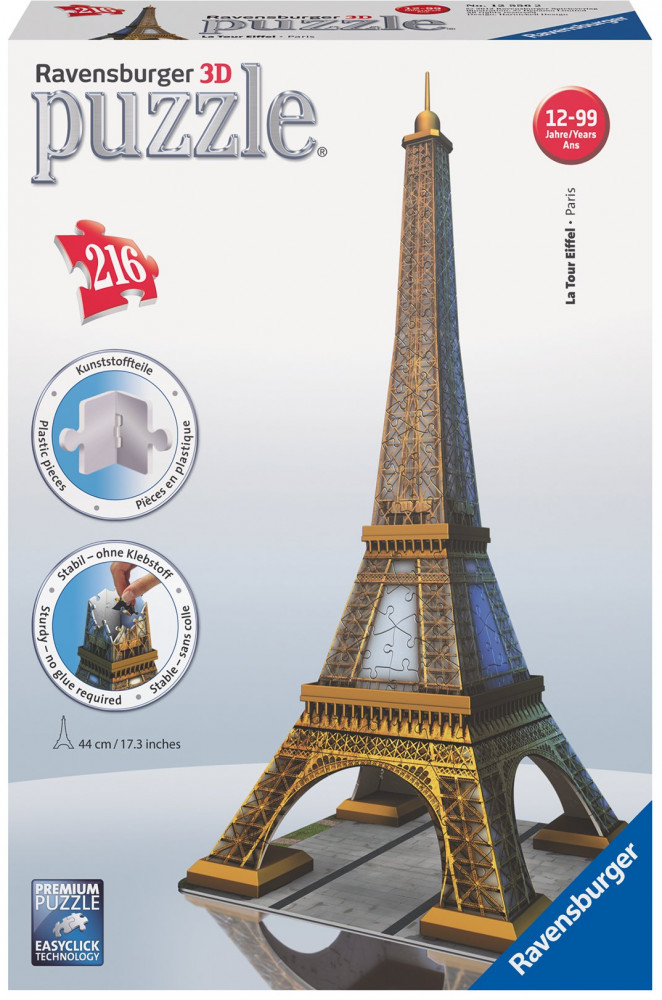 Пазл 3D «Эйфелева Башня» | Ravensburger