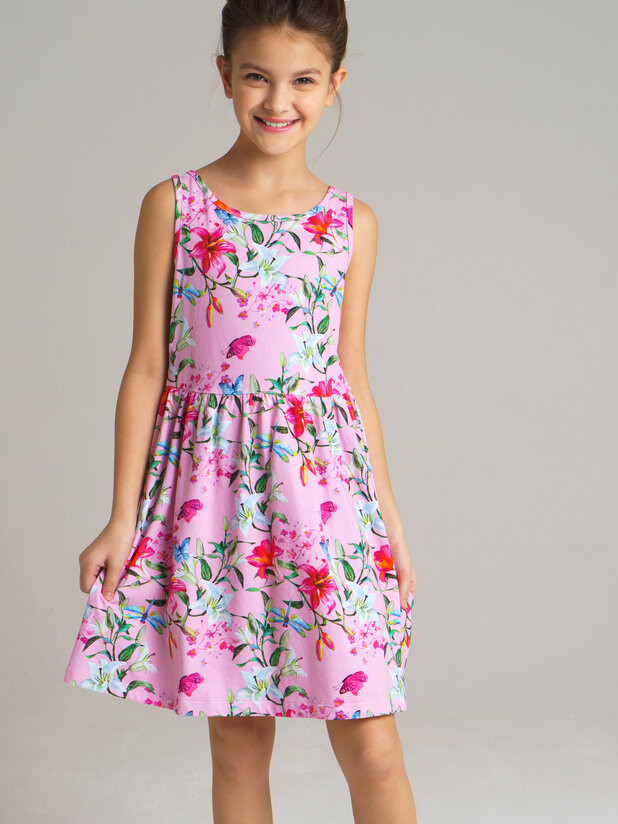 Сарафан для девочек | Wandering tween girls | PlayToday