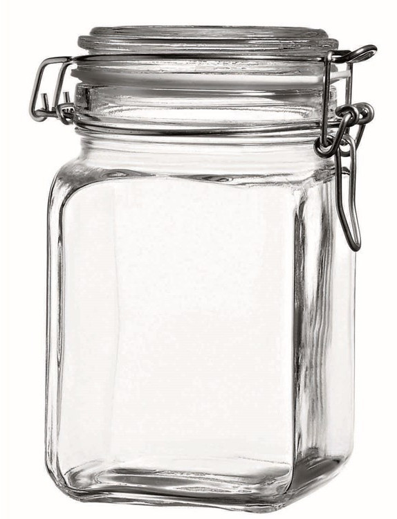 Банка с металлической клипсой | Kremlin | Pasabahce