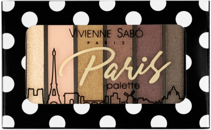 Тени для век «Paris», оттенок 02 Нюдовые оттенки Saint-Germain | Vivienne Sabo