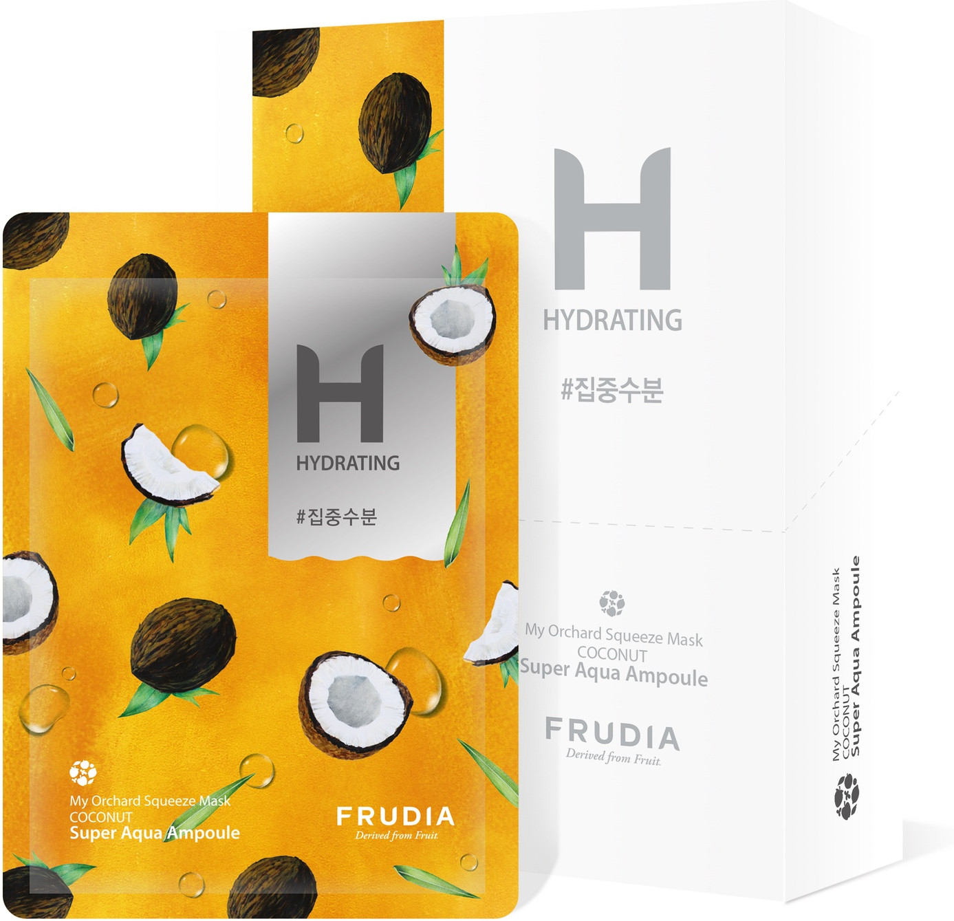 Набор масок для лица увлажняющих с экстрактом кокоса | Frudia