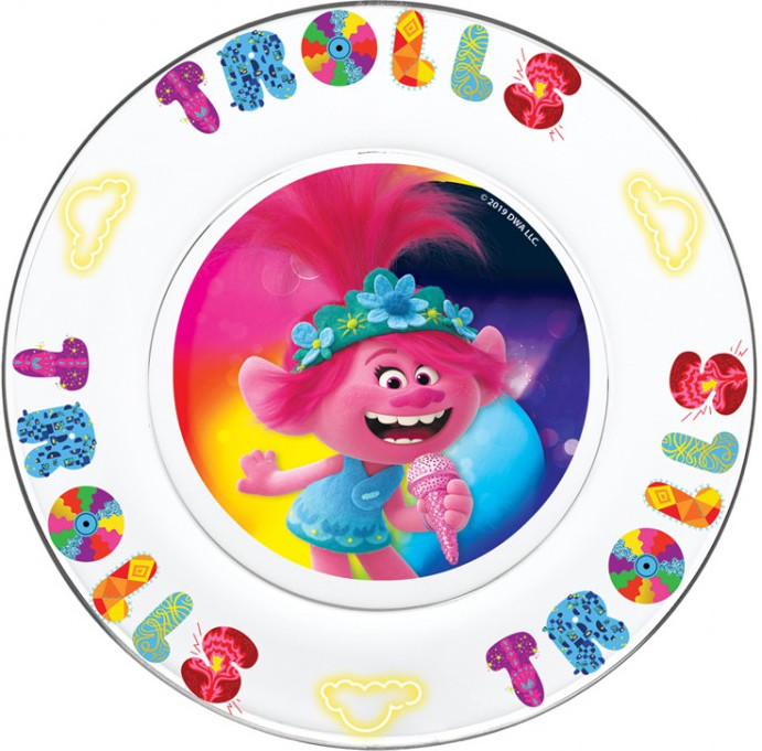 Тарелка «Тролли 2» | Тролли 2 | ND Play