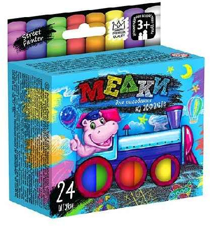 Мел для рисования на асфальте | Danko Toys