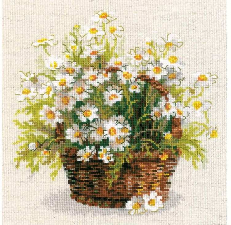 Набор для вышивания «Русские ромашки» | Риолис