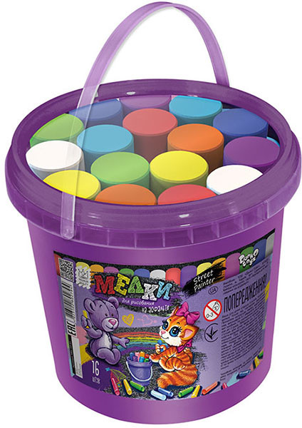 Мел для рисования на асфальте | Danko Toys