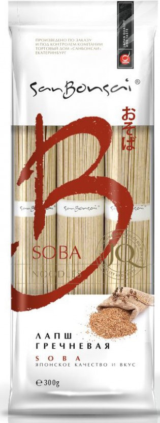 Лапша гречневая «Soba» | SanBonsai