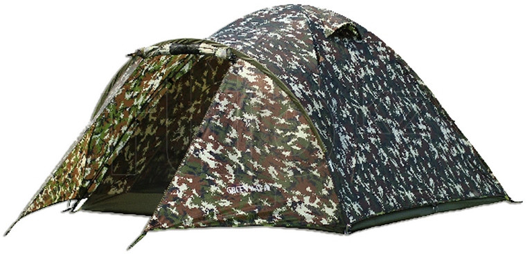 Палатка 3-х местная «Комбат» | Оптимал | Green Way