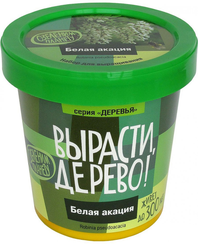 Набор для выращивания «Белая акация» | Деревья | Вырасти дерево!
