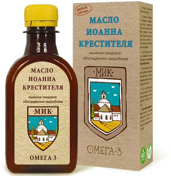 Масло льняное «Иоанна Крестителя» | Компас Здоровья