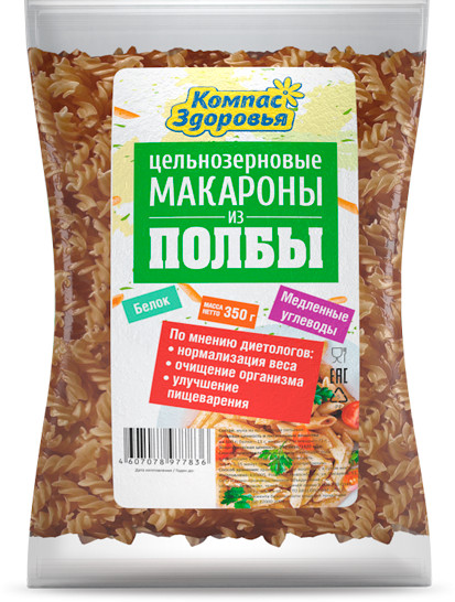 Макароны «Макароны из полбы» | Компас Здоровья