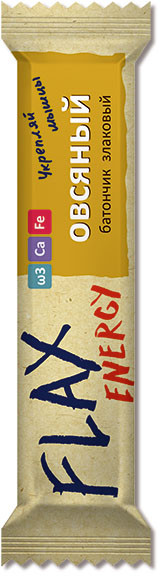Батончик злаковый «Овсяный» | Компас Здоровья