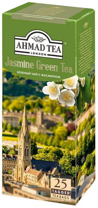 Чай зеленый с жасмином | Ahmad Tea