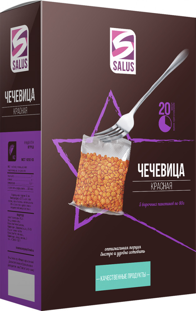 Чечевица красная | SALUS