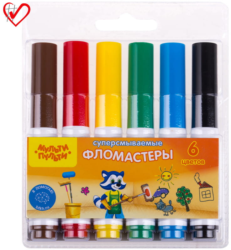 Фломастеры «Приключения Енота» | Приключения Енота | Мульти-Пульти