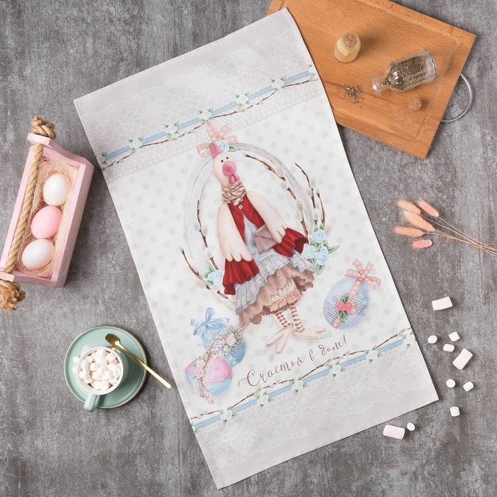 Полотенце «Пасхальные Тильды» | Пасхальные Тильды | Этель