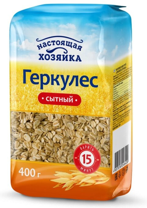 Хлопья овсяные «Геркулес сытный» | Настоящая хозяйка