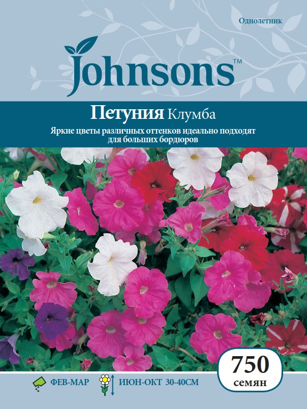 Петуния многоцветковая «Клумба» | Johnsons