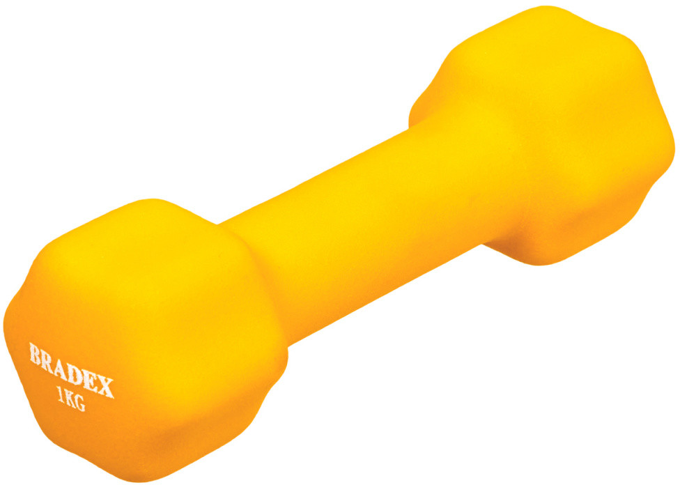 Гантель неопреновая | Bradex