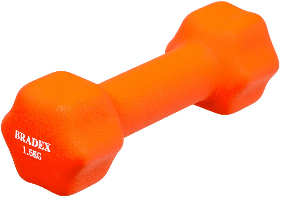 Гантель неопреновая | Bradex