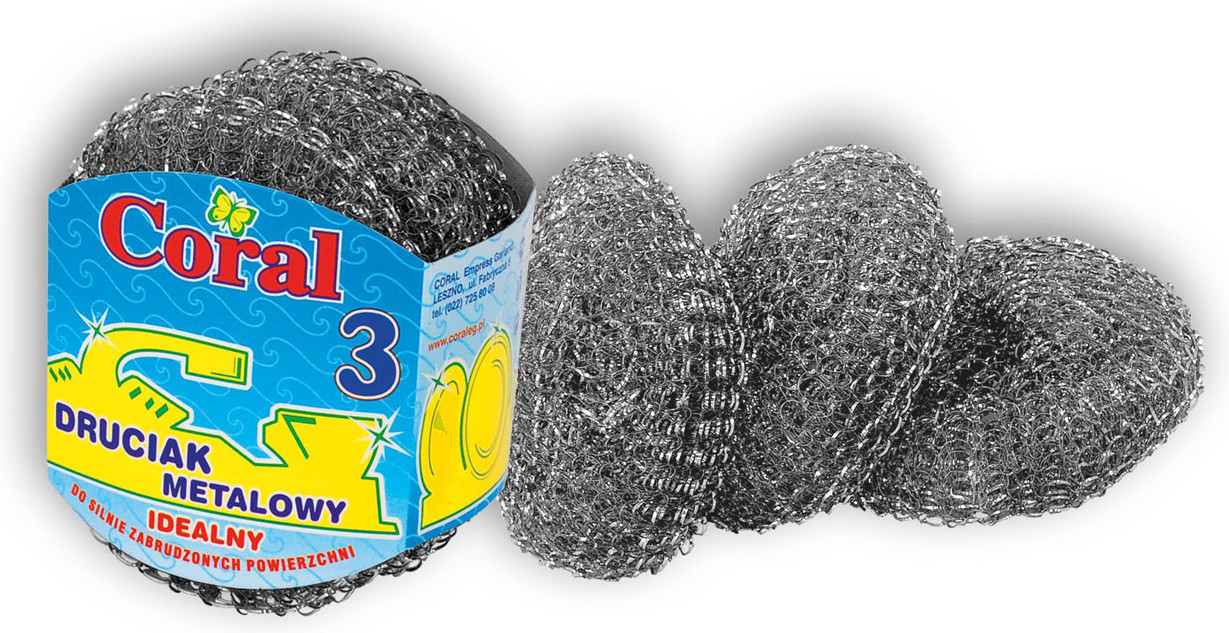 Губки кухонные металлические | Coral