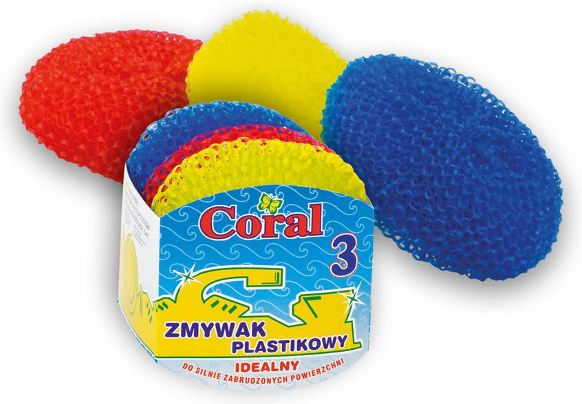 Губки кухонные пластиковые | Coral
