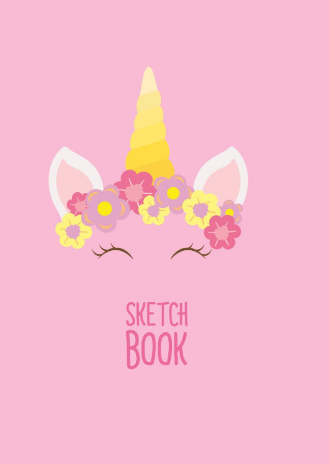 Скетчбук «Единорожек» | Скетчбуки А5