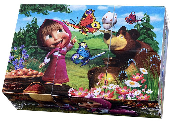 Набор кубиков | Маша и Медведь | Играем вместе