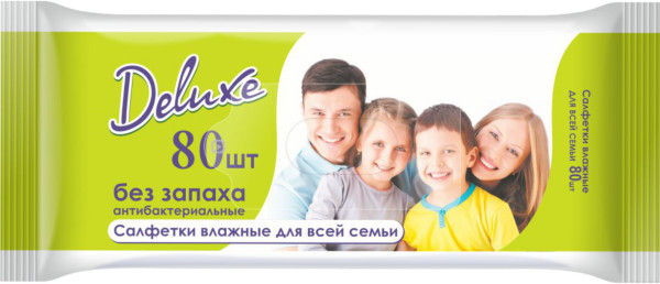 Салфетки влажные для всей семьи | Deluxe