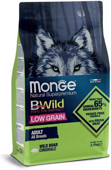 Корм для собак всех пород с мясом кабана | Bwild Dog | Monge