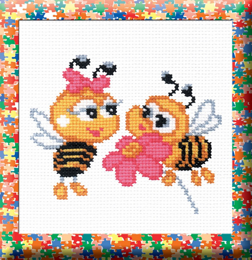 Набор для вышивания «Пчелки» | РС-Студия