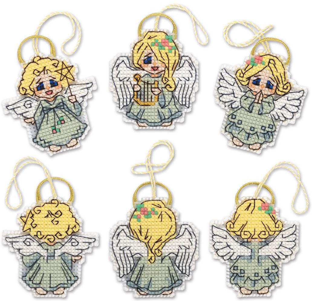 Набор для вышивания «Ангелочки» | Риолис