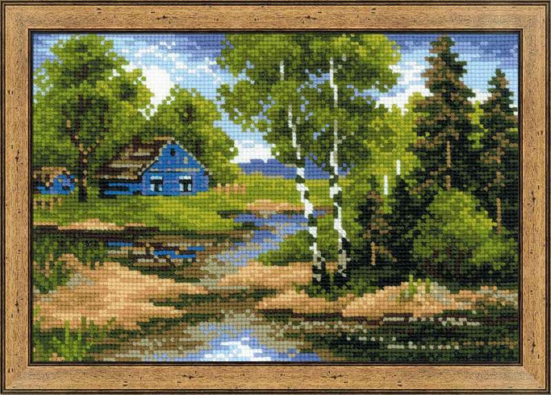 Набор для вышивания «Летний домик» | Риолис