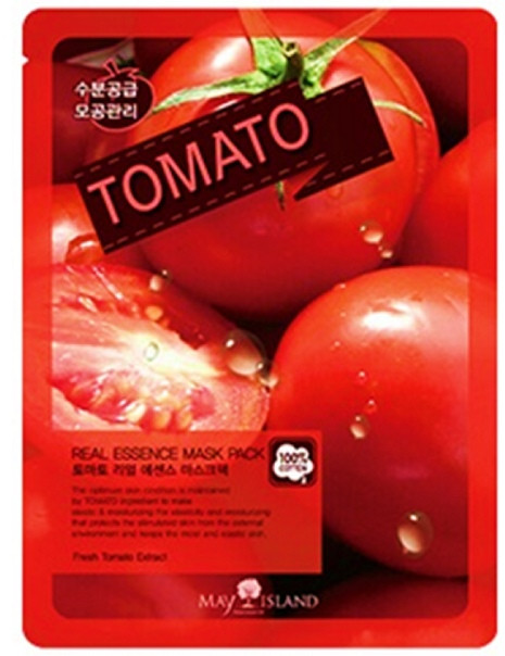 Маска для лица тканевая с экстрактом томата | May Island