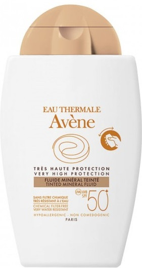 Флюид для лица минеральный c тонирующим эффектом SPF50+