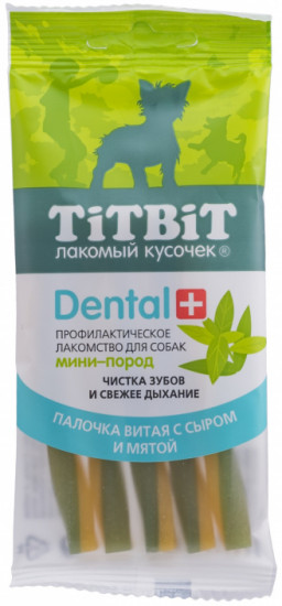 Профилактическое лакомство палочка витая с сыром