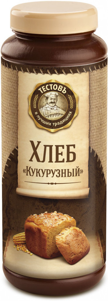 Хлеб «Кукурузный» | Тестовъ