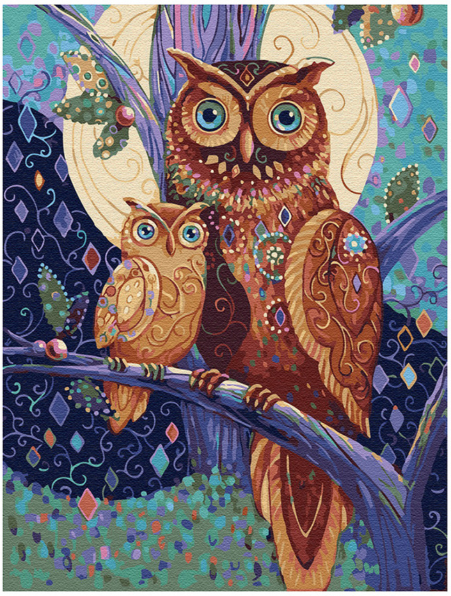 Картина по номерам «В гостях у сказки» | Molly