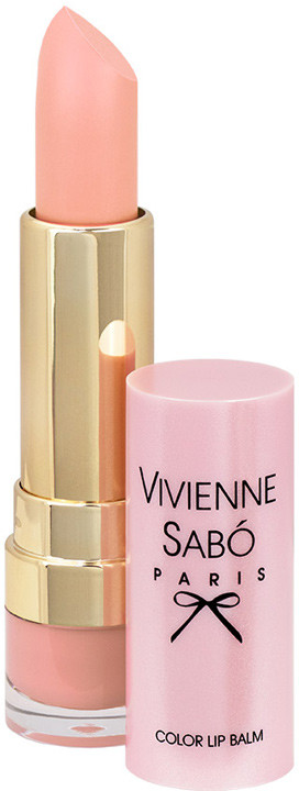 Помада-бальзам для губ «Baume a levres», тон 02 Персиковый | Vivienne Sabo