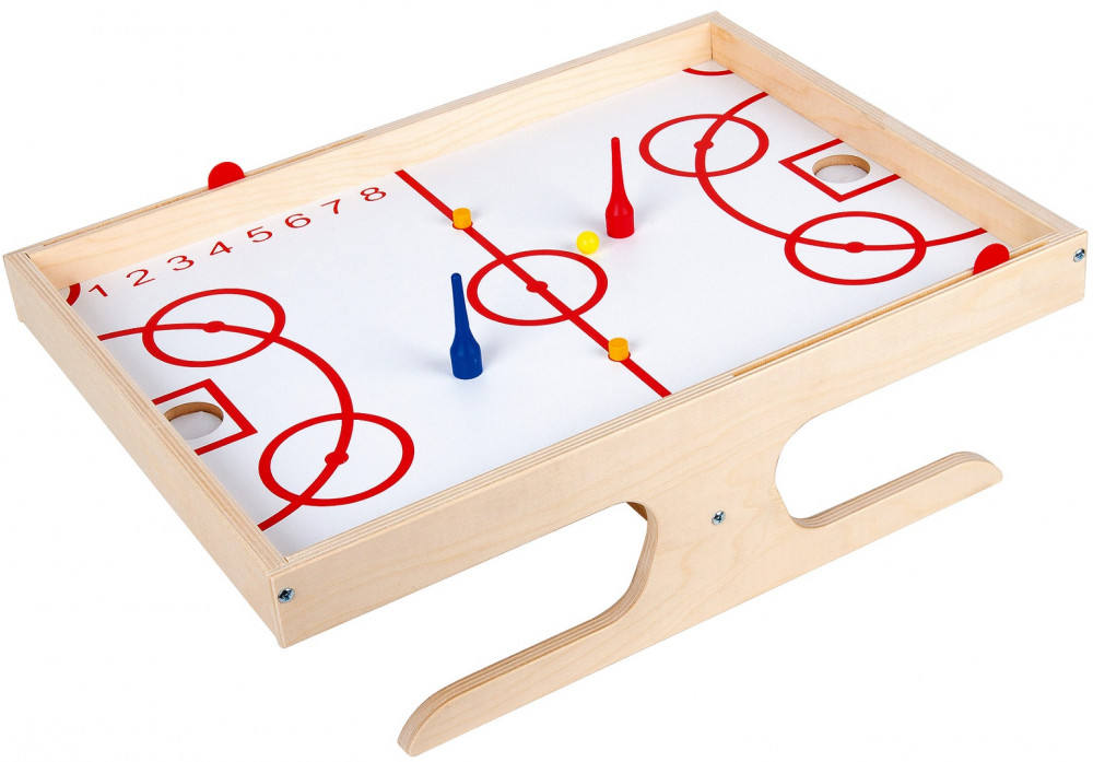 Игра настольная «Магнитный хоккей с мячом» | Десятое королевство