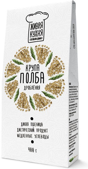 Крупа полбяная дробленая | Живая кухня