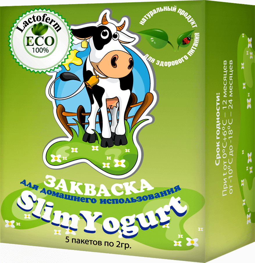 Закваска «SlimYogurt» | Lactoferm ECO