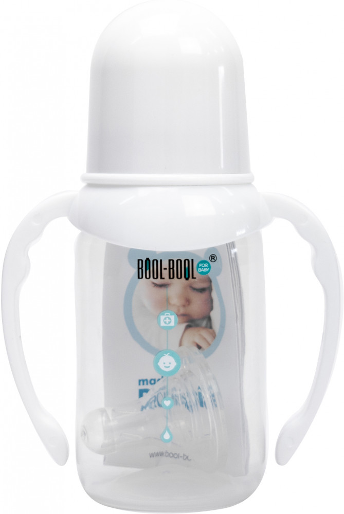 Бутылочка для кормления с ручками «Simple med +» | Simple med | Bool-Bool