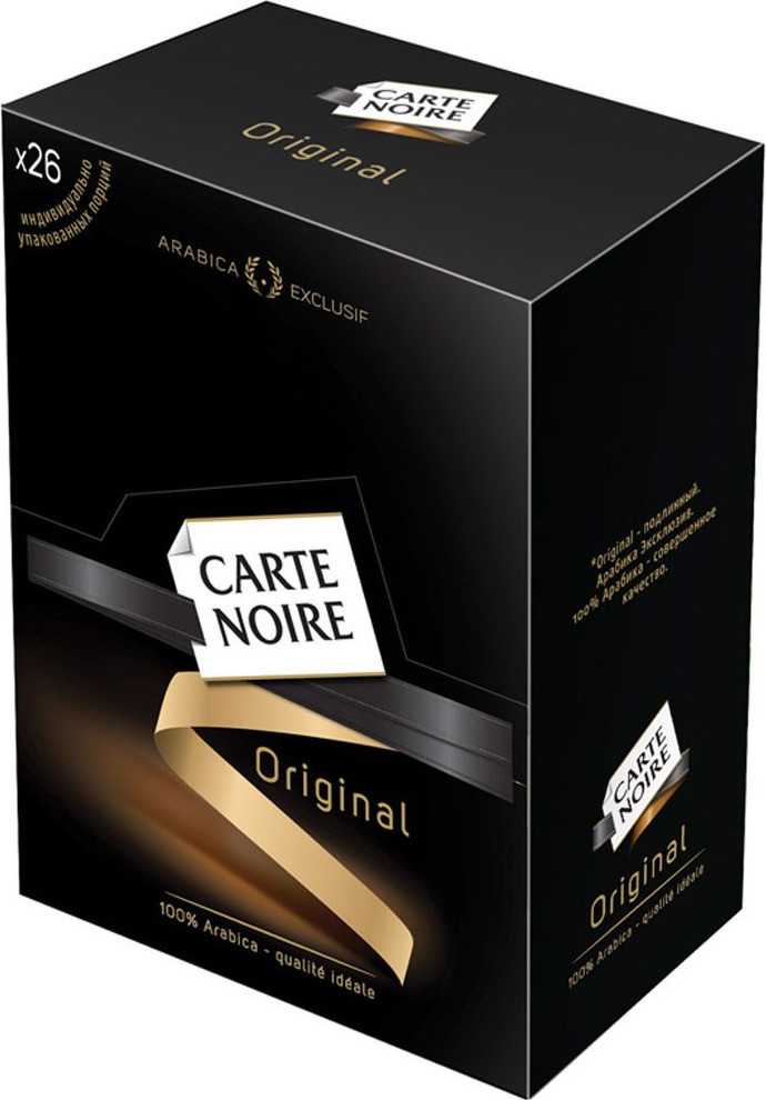 Кофе растворимый пакетированный «Carte Noire Original» | Carte Noire