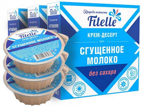 Крем-десерт «Сгущенное молоко»