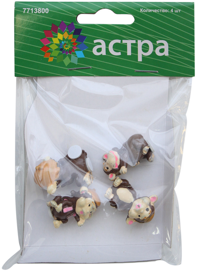 Фигурки объемные «Обезьянки» | Астра